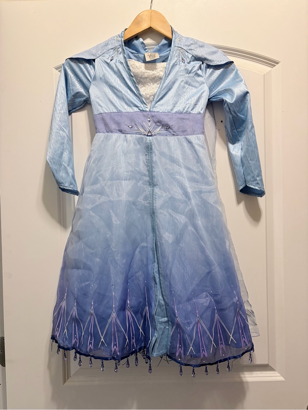 Official Disney Disney Frozen 2 Elsa Dress Size 5/6 Dress Up Costume - Picture 2 of 8
